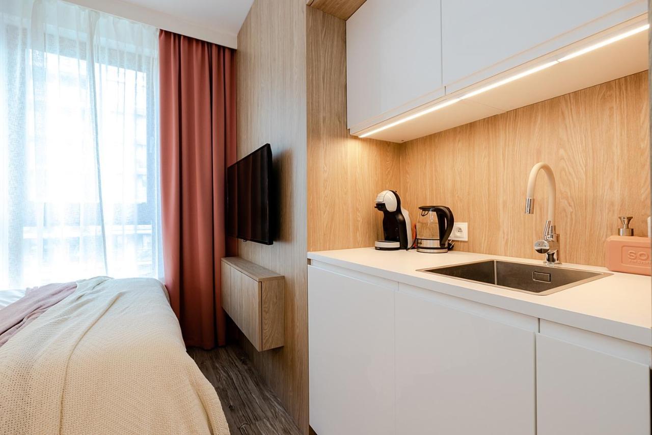 Studio Wola Apartament Kasprzaka - WiFi + smart TV Warszawa Zewnętrze zdjęcie