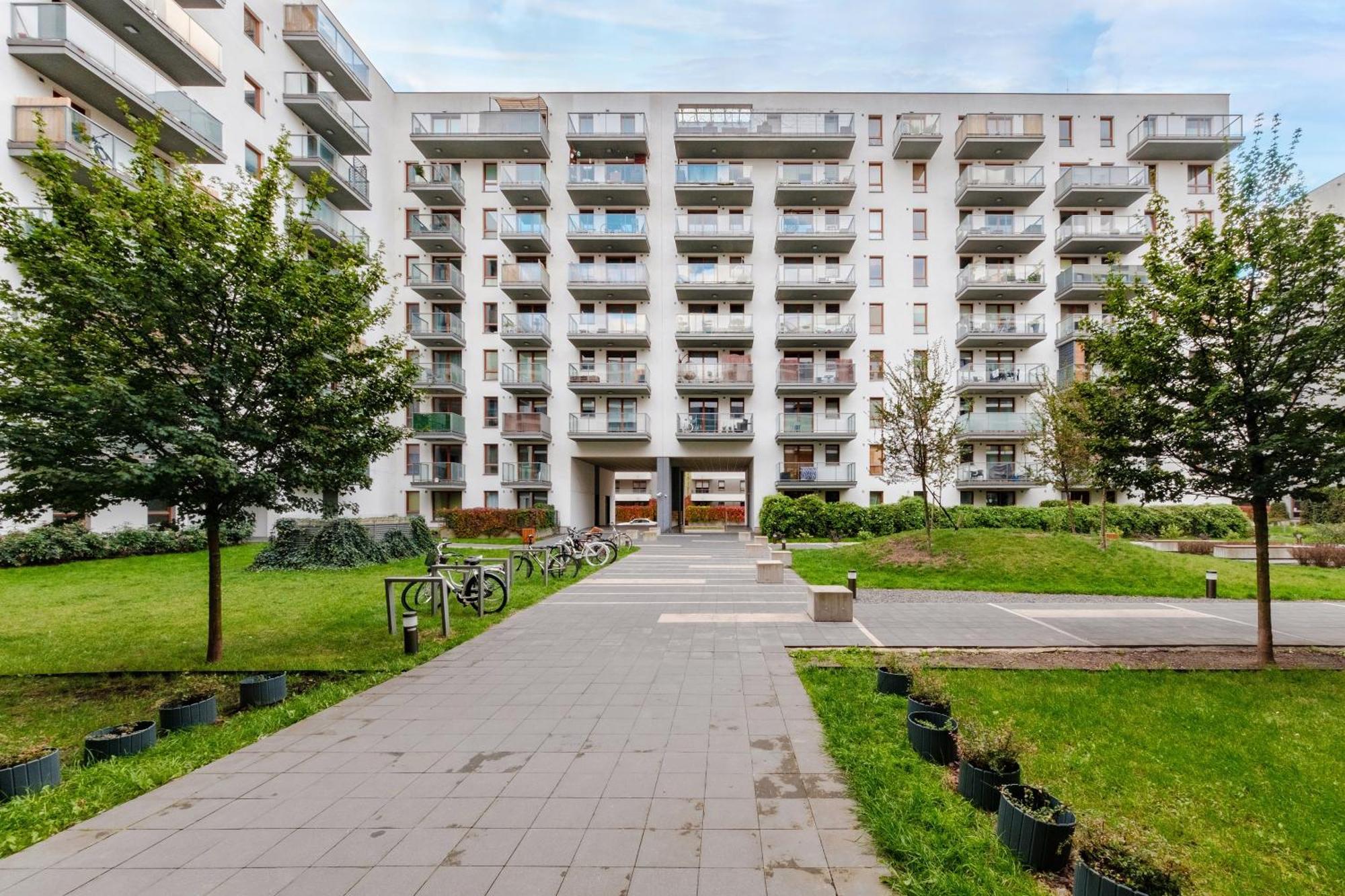 Studio Wola Apartament Kasprzaka - WiFi + smart TV Warszawa Zewnętrze zdjęcie